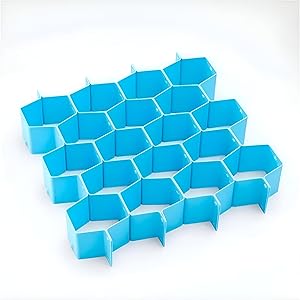 Hexagon Dividers - Transform your storage solutions with this set of 8 ...