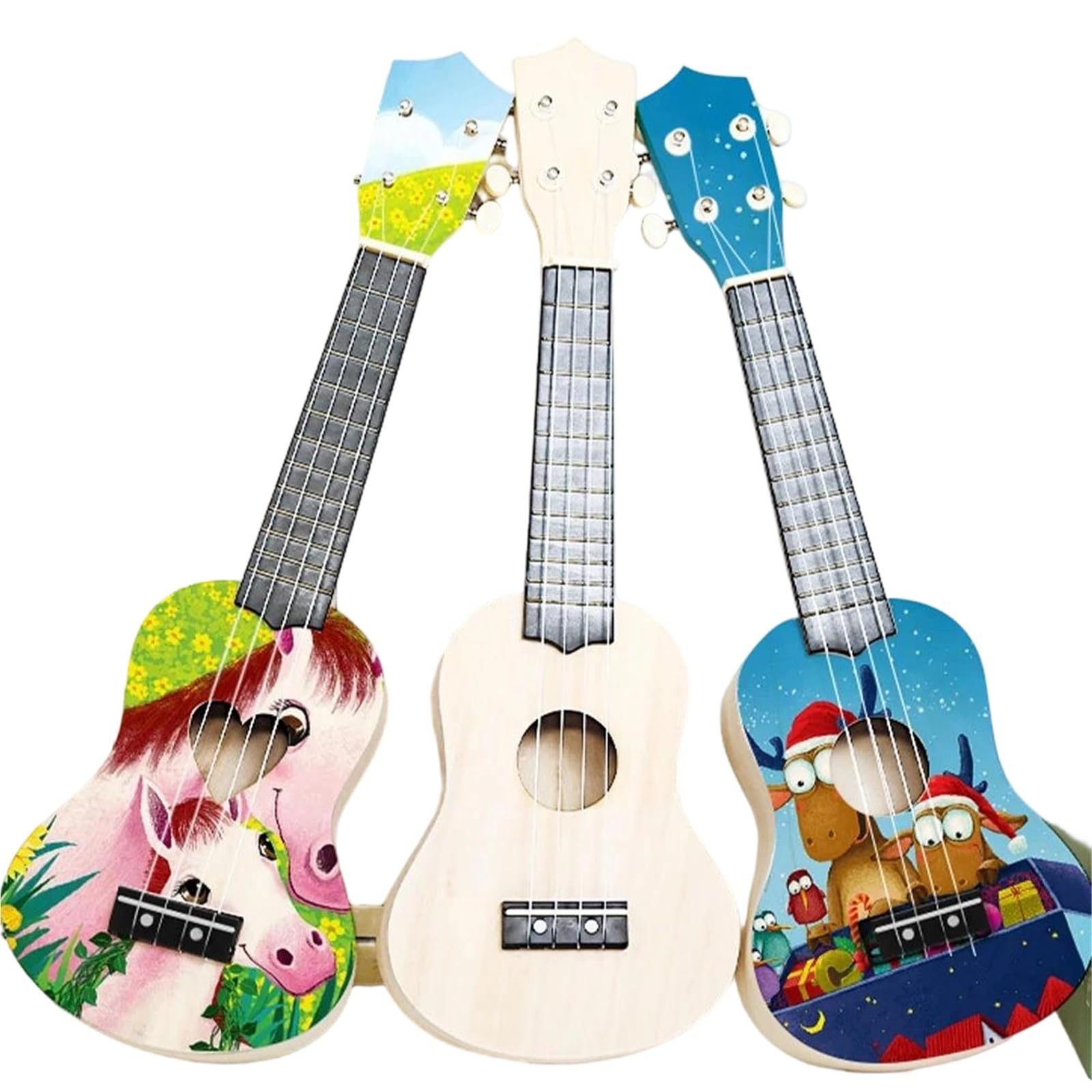 DIY Zestaw Instrumentów Muzycznych Akcesoria Rzemieślnicze Ukulele
