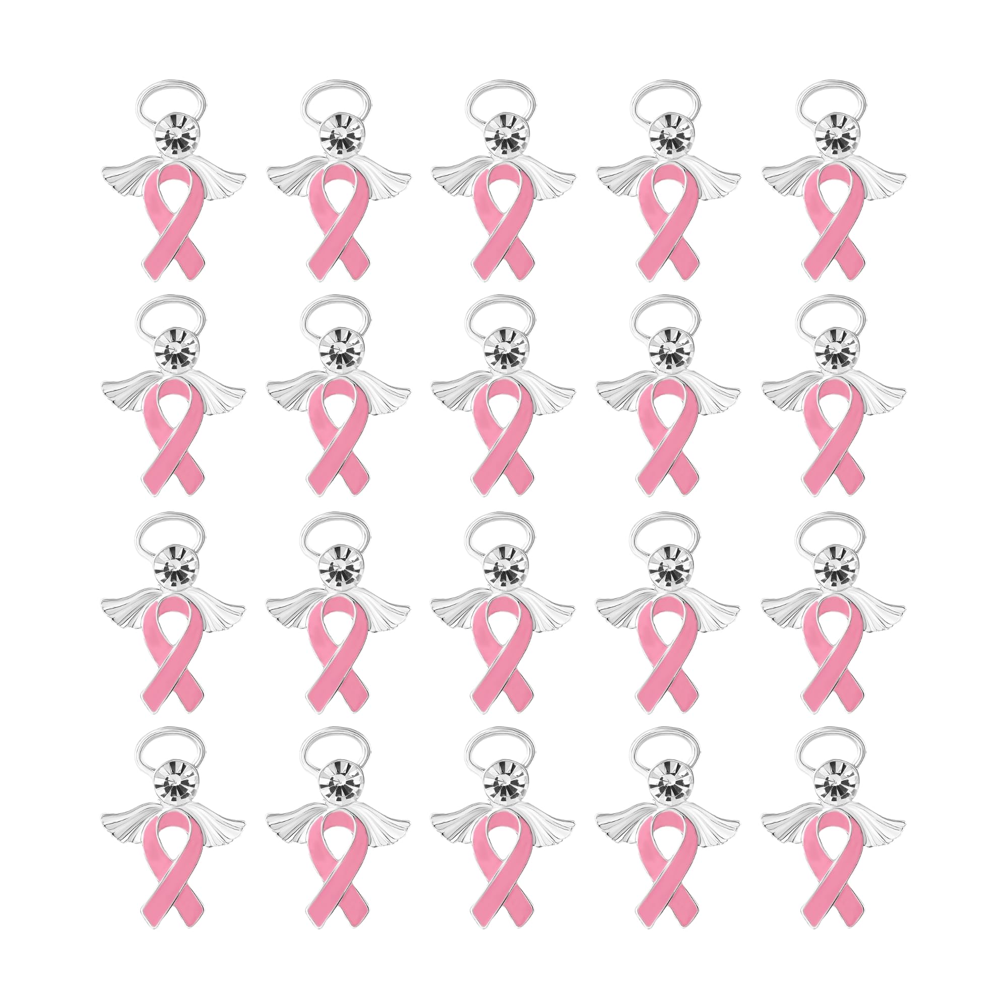 25/50/100/500pcs Breast Cancer Pins - Bulk Pink Ribbon Pins for Breast Cancer Awareness - Perfect for Support Groups, Events, Promotional Gift-Giving and Fundraising
