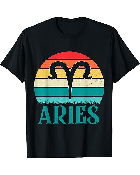 Aries Sunset Zodiac T-Shirt