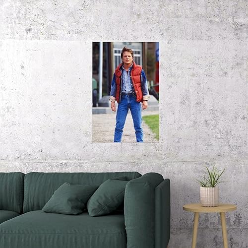Miniatura 2 de Stay Out Your Lane Póster clásico de los años 80 de Regreso al futuro de Marty McFly de Michael J. Fox