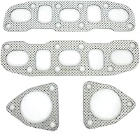 Vista 6 de DNA Motoring GKTSET-350Z-G35 Reemplazo del juego de juntas de cabezal de colector de escape de aluminio