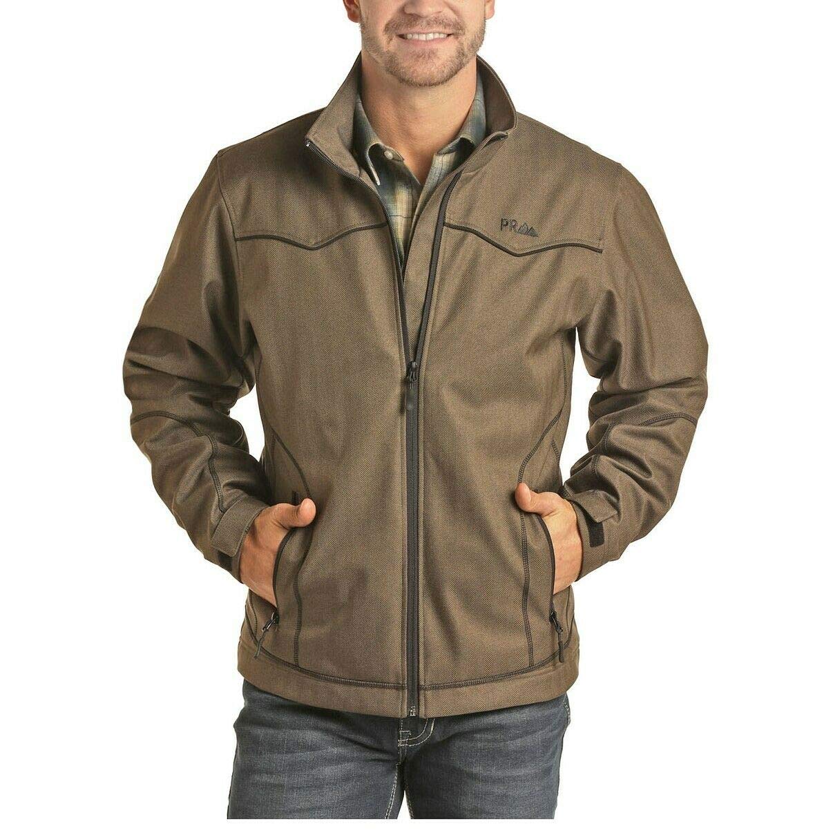 Powder River Outfittersmens Camel Softshell Jacket 92 6700 25 X