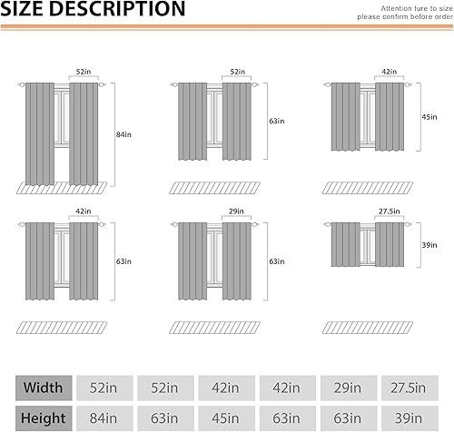 Miniatura 6 de Riyidecor Cortinas de cocina de otoño y otoño, cortas, pequeñas, hojas de arce, calabaza, granja, flores rústicas, retro, bolsillo para barra, cita