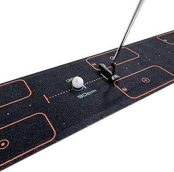 WELLPUTT - Golf Putting Training Mat - 10ft First