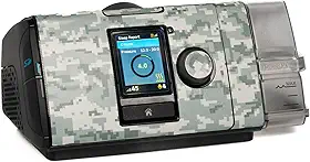 Snugell Capas CPAP para ResMed AirSense 10 – Personalize e proteja seus suprimentos de máquina CPAP – Escudo decorativo elegante com design de camuflagem verde – Proteção durável e elegante para o seu