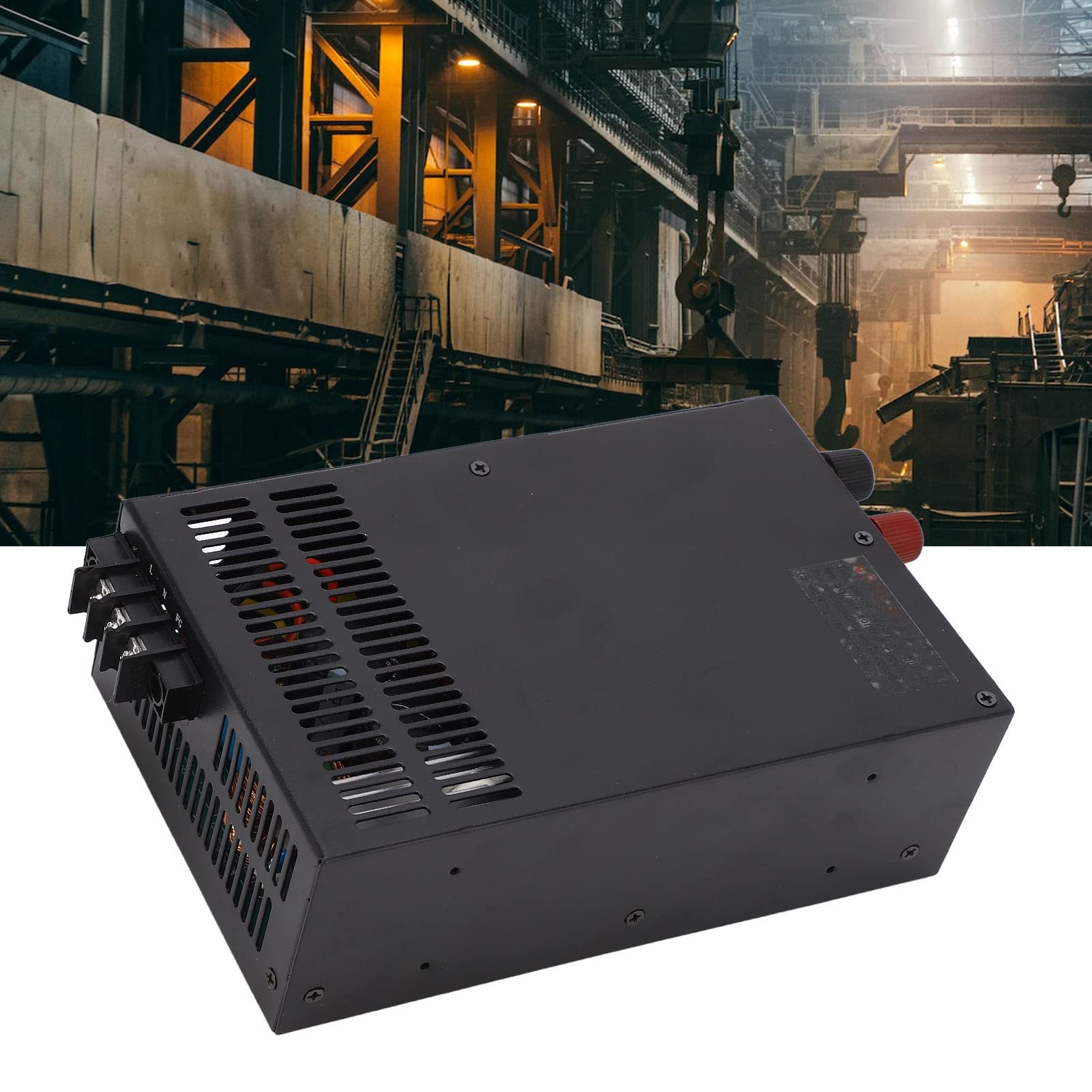 Generic Fuente de Alimentación Industrial de CC de 800 W con Ventilador de bajo Ruido, Protección contra Sobretensión, Ideal para Equipos de Comunicación, 1 Fuente de Alimentación Incluida (60V)