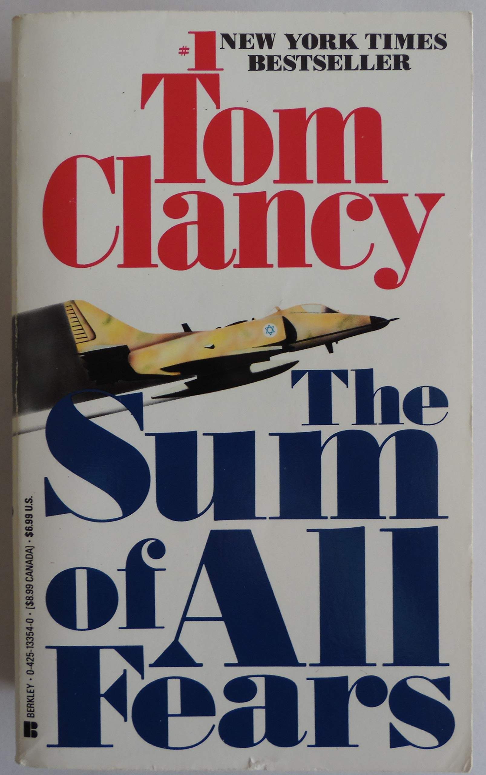 洋書　Tom Clancy The sum of fears The sum of all fears : Clancy, Tom, 1947-2013, author : Free