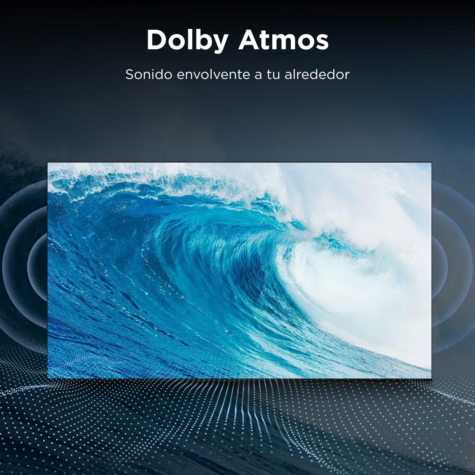 TCL 55V6D Televisor 55 Pulgadas 4K UHD Smart TV, Fire TV, Alexa Integrado, Dolby Vision & Atmos, Game Master, HDR10+, Control por Voz