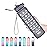 Hyeta 32 oz Water Bottles with Times to Drink and Straw, Motivational Water Bottle with Time Marker, Leakproof, Drinking Sports Water Bottle for Fitness, Gym and Outdoor
