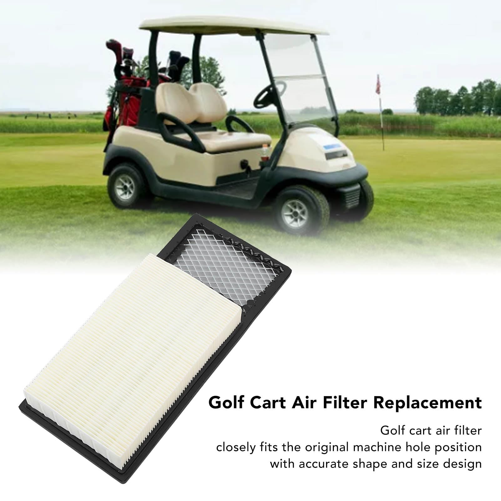 72368G01 Filtr Powietrza do Wózka Golfowego 26710 72084 72144G01 72368G01 72084G01 26710G01 Filtrowany do Filtra Powietrza Filtry Powietrza