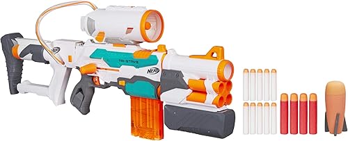 Pistola de 3 disparos Modulus Nerf Triple Tri-Strike Multicolor Pistola de 3 disparos Modulus Nerf Triple Tri-Strike Multicolor