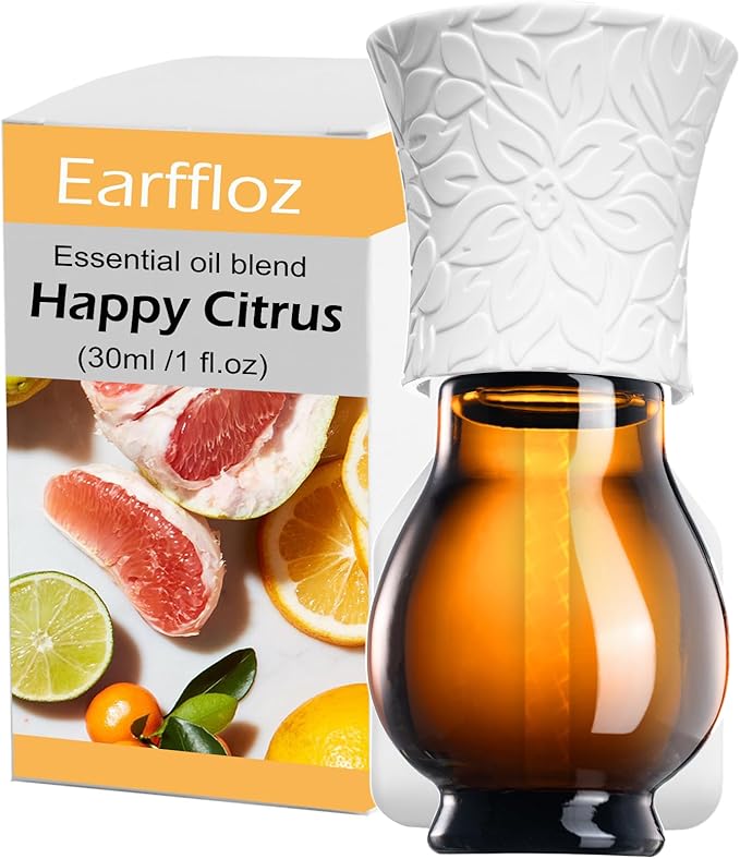 Earffloz Uplifting Plugin Essential Oil Diffuser with Oil