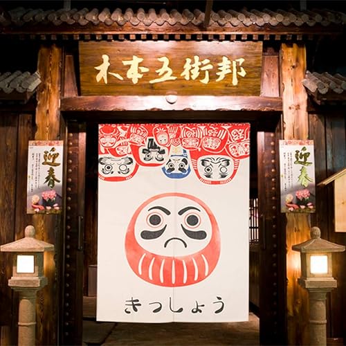 Miniatura 7 de Tapiz japonés de lino de algodón para puerta, Hokusai Ukiyoe, decoración del hogar, divisor de habitación de 33.5 pulgadas de ancho x 47.2 pulgadas