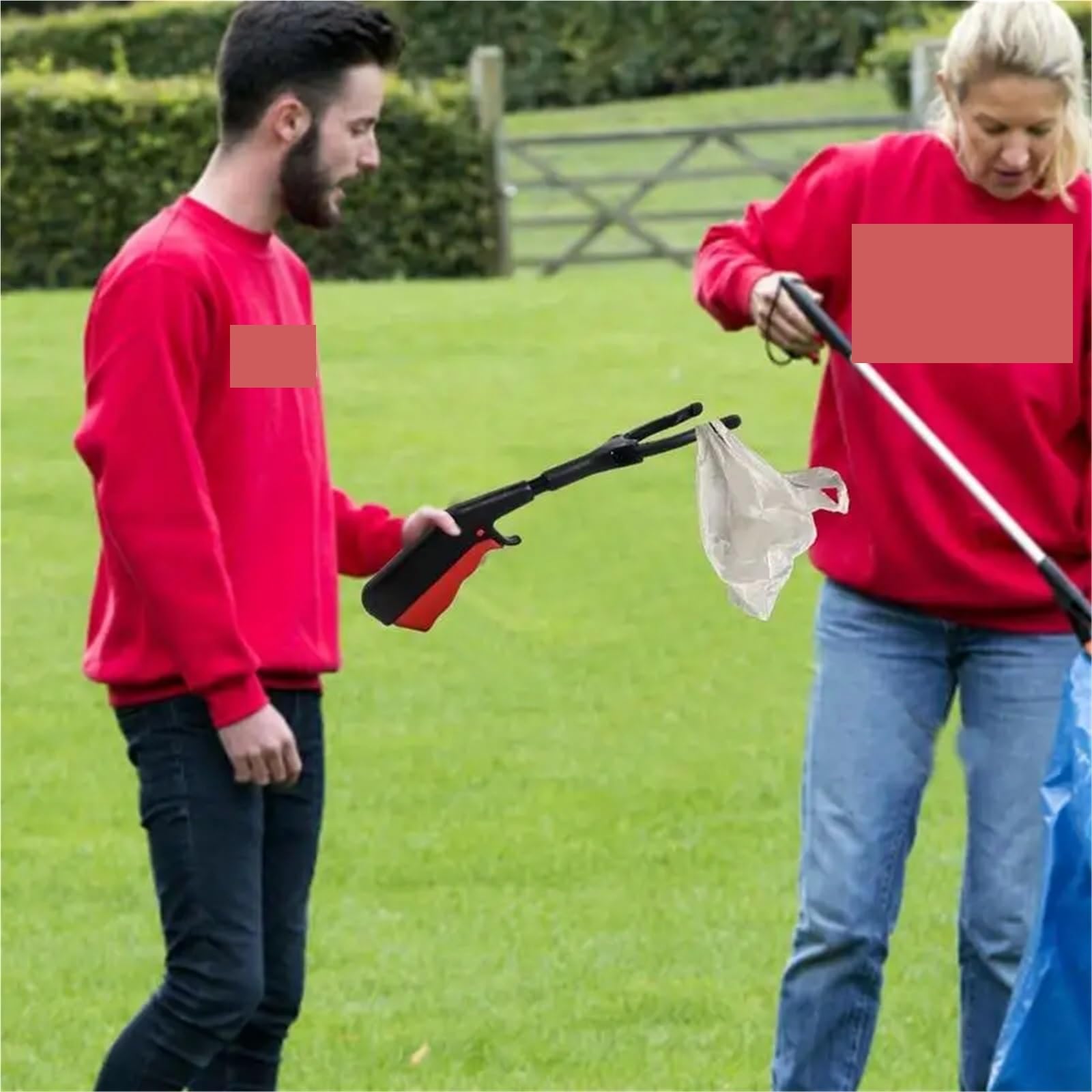 Pince à déchets, Outil de ramassage des déchets 30 cm for les enfants et personnes âgées