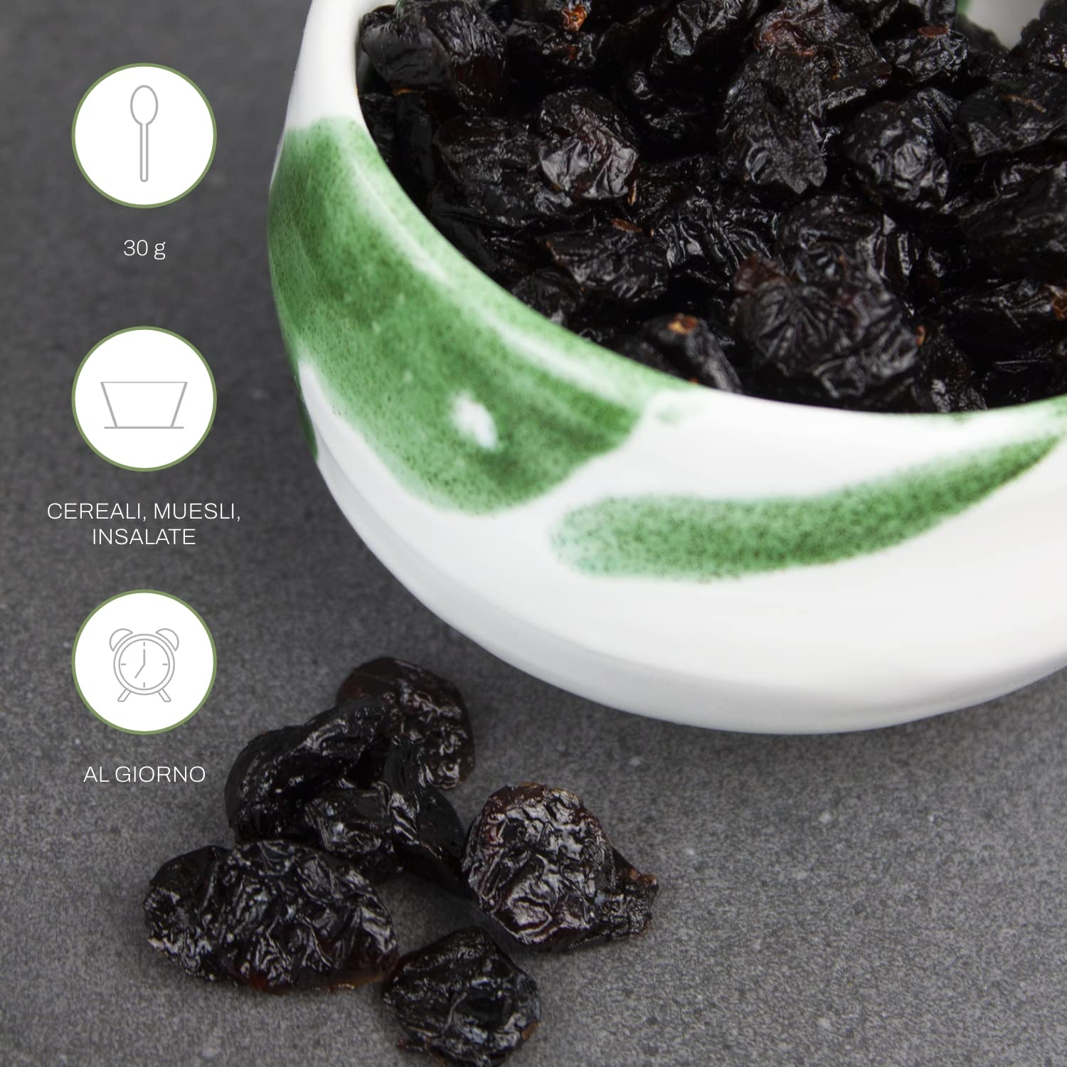 Erbavoglio Mirtilli Rossi Bio - 500 g - Alimento biologico - Antiossidanti protettivi per vie urinarie, infiammazione, cuore e difese naturali.