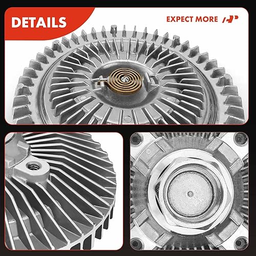 Miniatura 7 de A-Premium Reemplazo del embrague del ventilador de refrigeración del motor para Jeep Grand Cherokee 1999-2004 Liberty 2002-2007 Dodge Ram 1500 2500