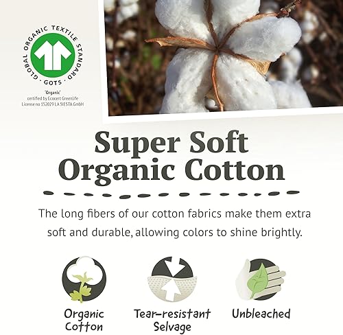 Miniatura 5 de LA SIESTA Flora Blossom - Hamaca clásica familiar de algodón orgánico, tamaño King