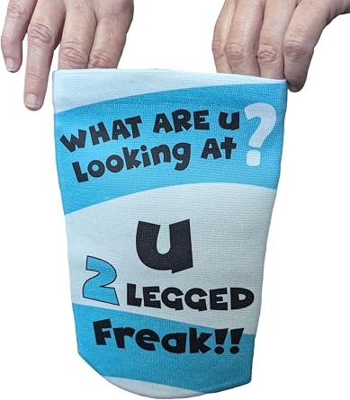 Heal with Appeal Amputee Sock, What are you Looking At 2 Headed Freak V2, 3PLY Residual Wound, Over Shrinker Sock