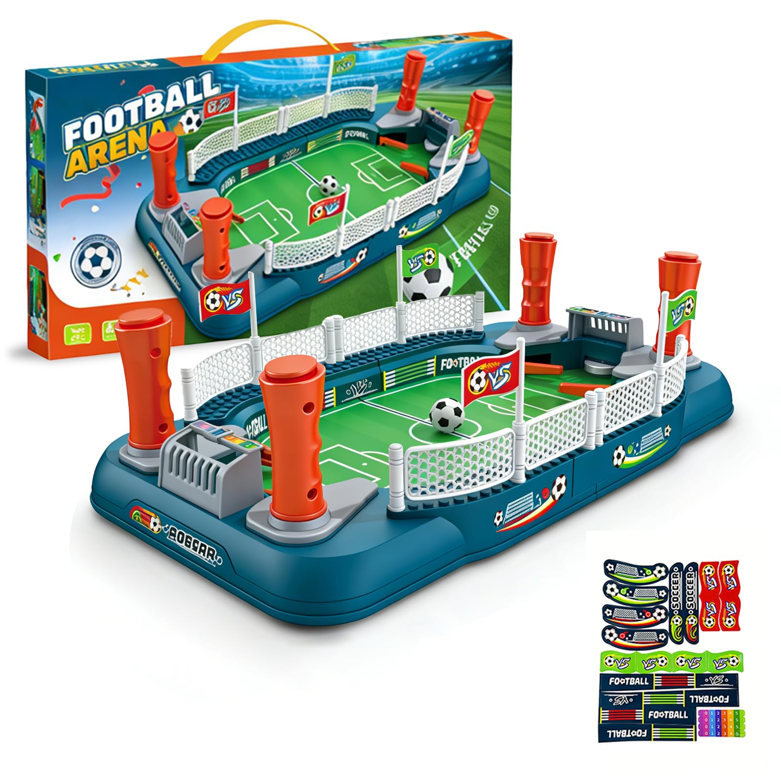 Jeu de Société Football de Table, Interactif Babyfoot Enfant, Goût Jouet de Table de Football, Cela Contribue à Améliorer la Coordination œil Main, pour Les Enfants et Les Adultes