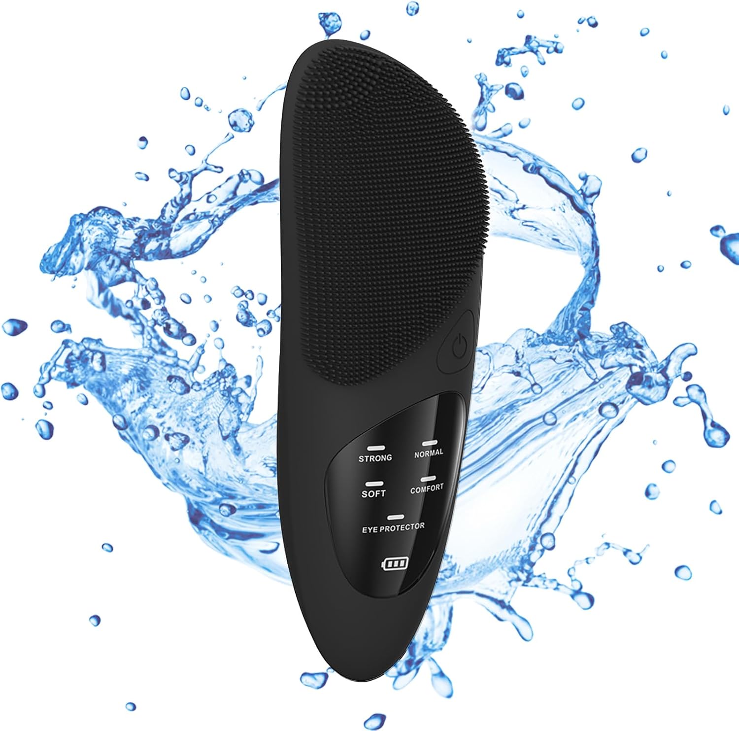 RoseFlower Facial Cleansing Brush, Silicone Face Scrub for Men and Women, IPX7 Waterproof, for the Face for Deep Cleaning, Blackhead Removal
