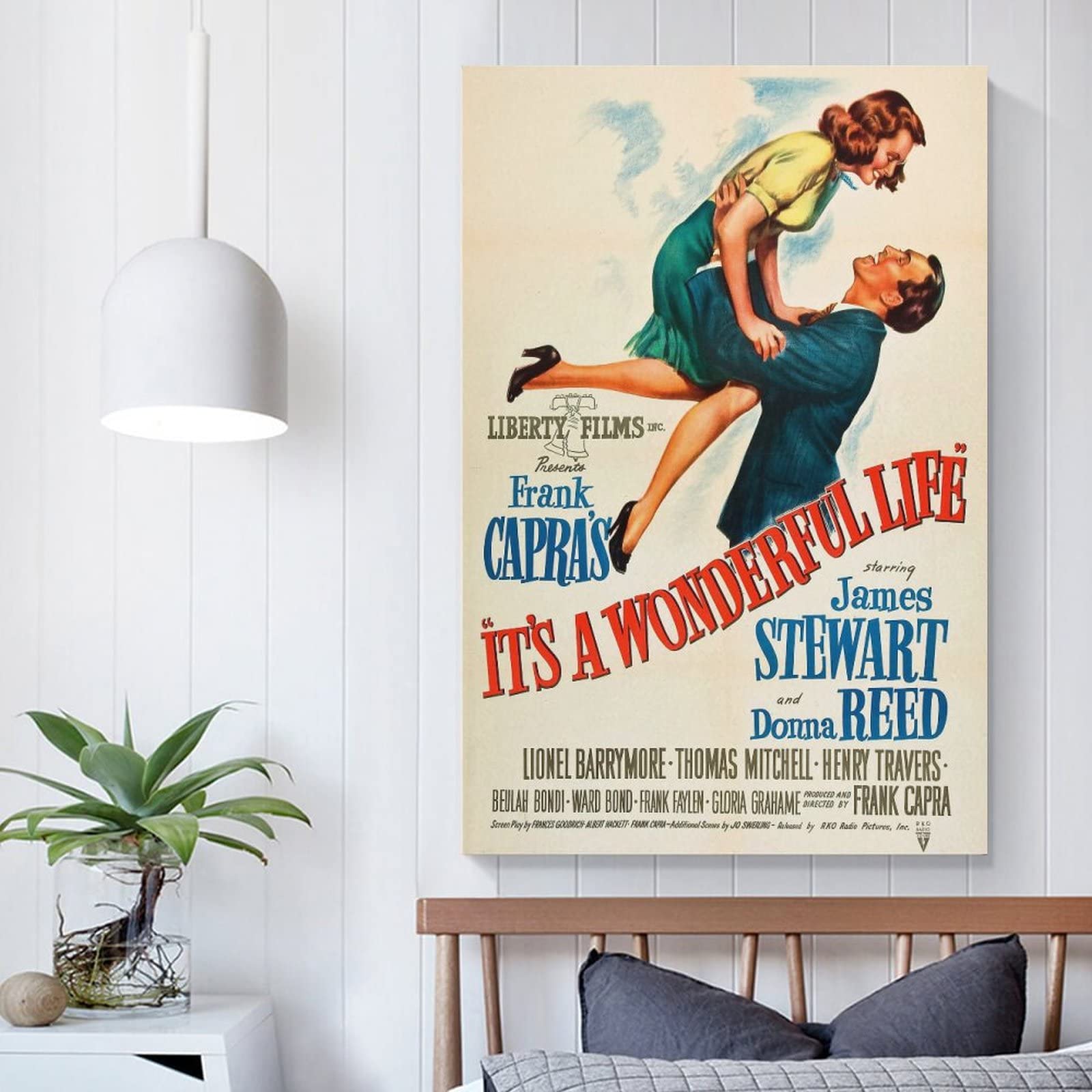 Amazon.com: Its A Wonderful Life Classic Vintage Movie Poster HD
