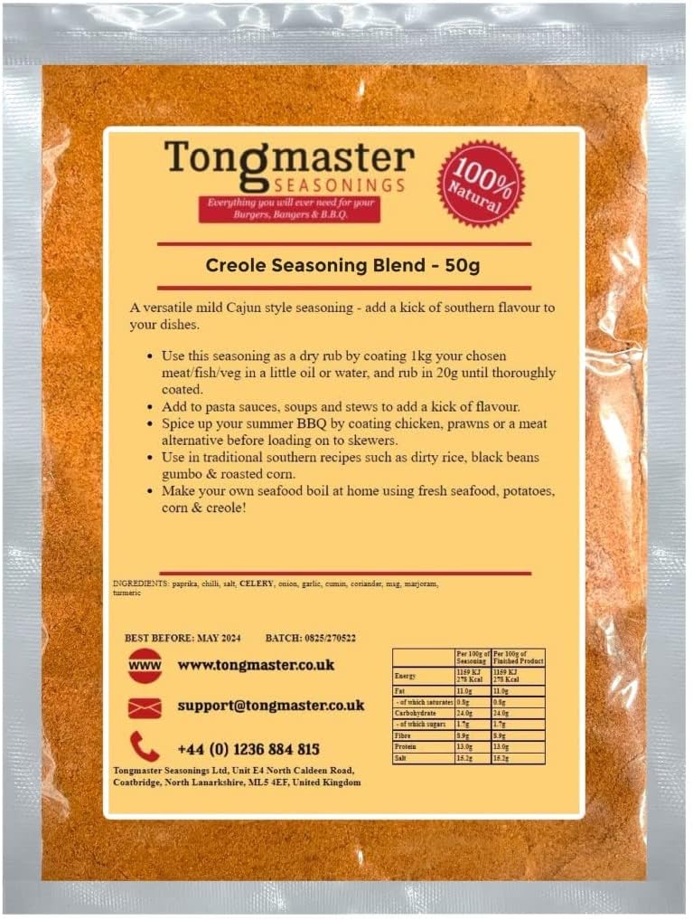 Creole Seasoning - Spice Blend - 50g