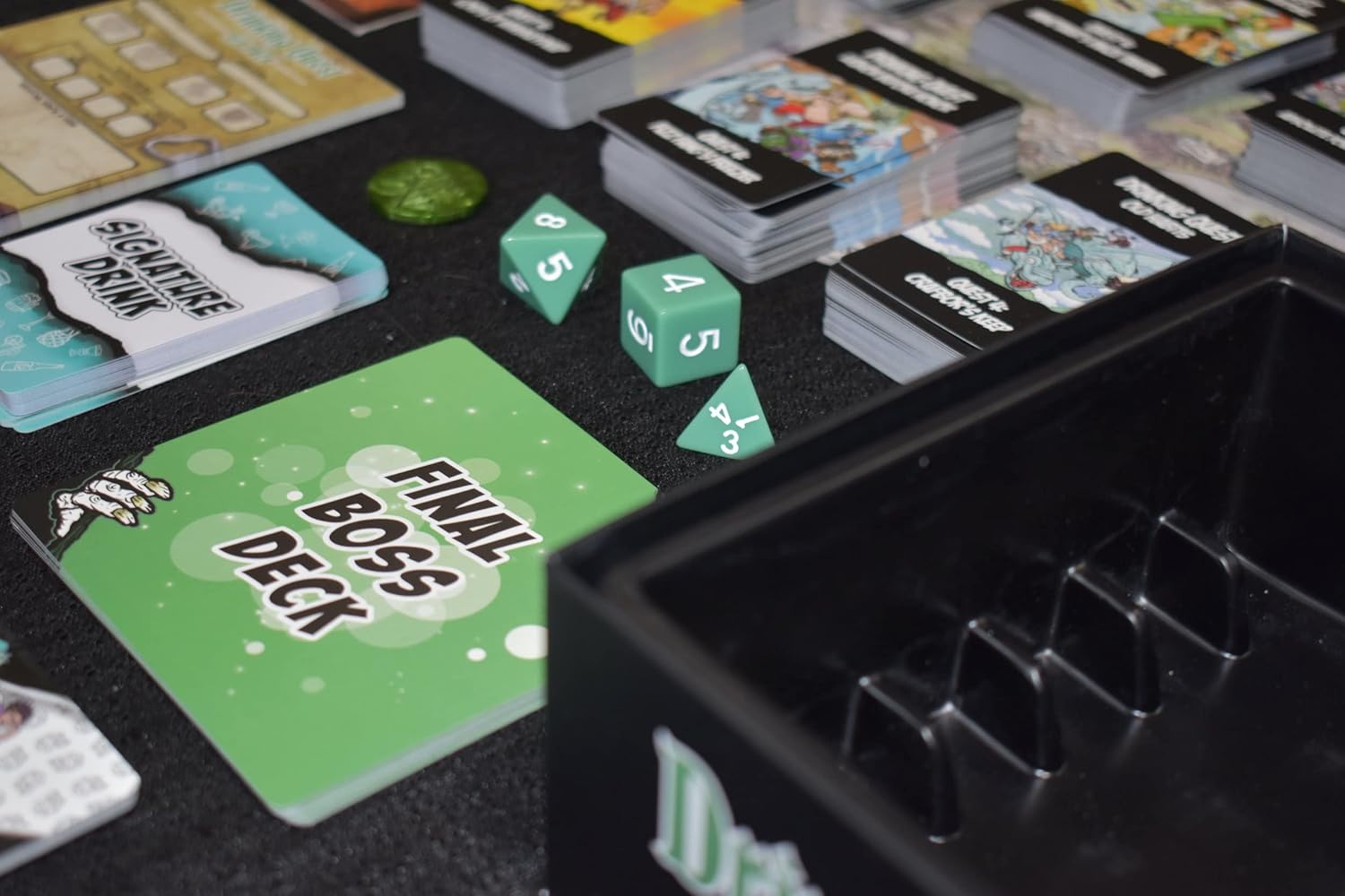 Drinking Quest: Six Pack Board Game- All Six Drinking Quest Games in One Box! Entry Level Dungeons & Dragons Style Adventure! When Your Hero Dies, You Drink! A Ridiculous Amount of Content!