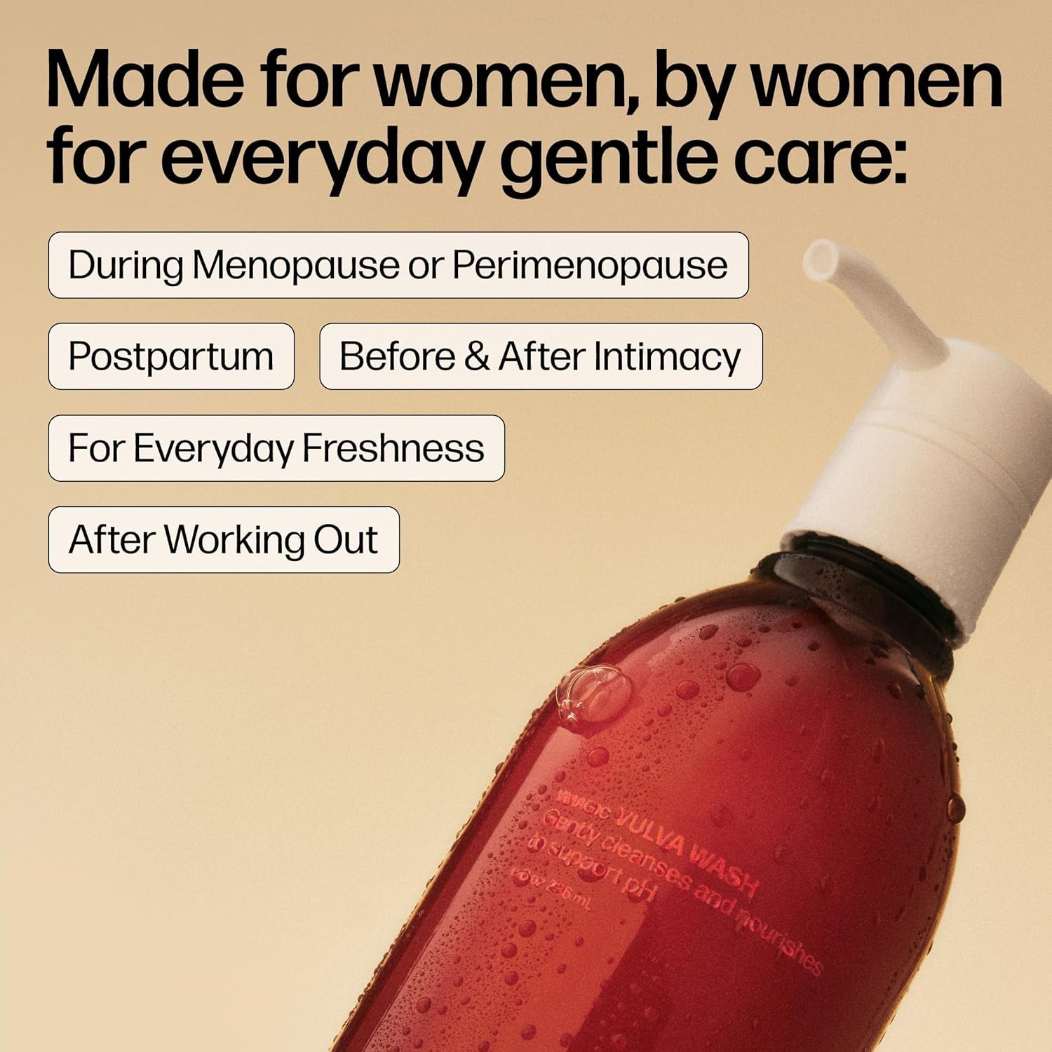 VMAGIC Menopause Must-Haves Bundle by Medicine Mama – Organic Vulva Balm 2oz & Travel Size Lips Stick .65oz for Intimate Skincare & Menopause Support and pH Balanced Gentle Feminine Wash Cleanser 8oz