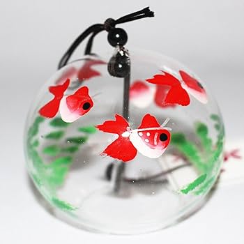 江戸風鈴５点　篠原風鈴本舗　金魚　花火　スイカ　うさぎ　花ブルー 江戸風鈴5点 篠原風鈴本舗 金魚 花火 スイカ うさぎ 花ブルー