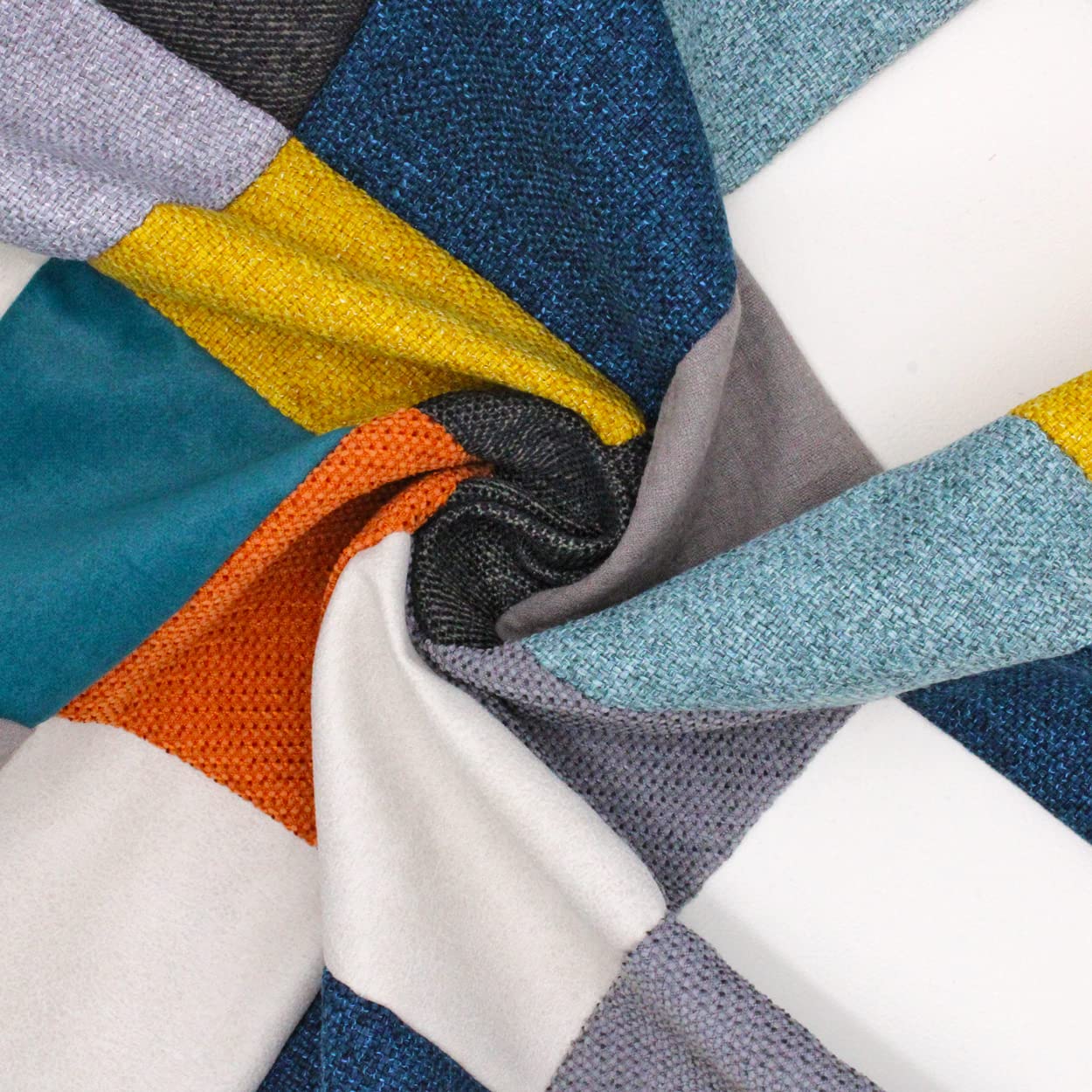1200 Pezzi Di Tessuto Cotone Pretagliato 10x10 Cm – Patchwork E Cucito Fai Da Te, Vari Fantasie