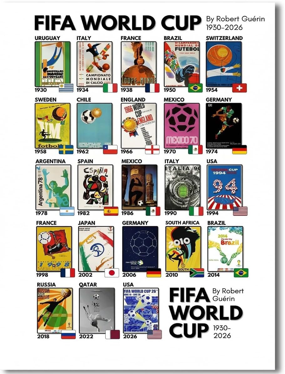 Framed Superstar and Cristiano Ronaldo Signed Poster for Kids Fans Room Bedroom Wall Decor-American Soccer Posters Canvas Art Prints Picture for Teen Boy Birthday Gifts