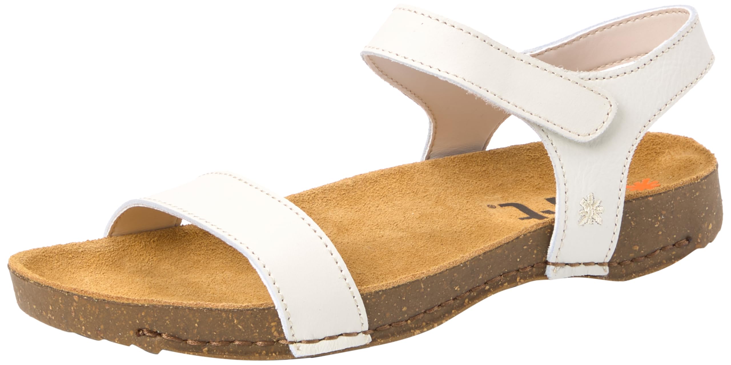 ART Women's 1119 I Breathe Flat Sandal, Nappa Cream, 8 UK