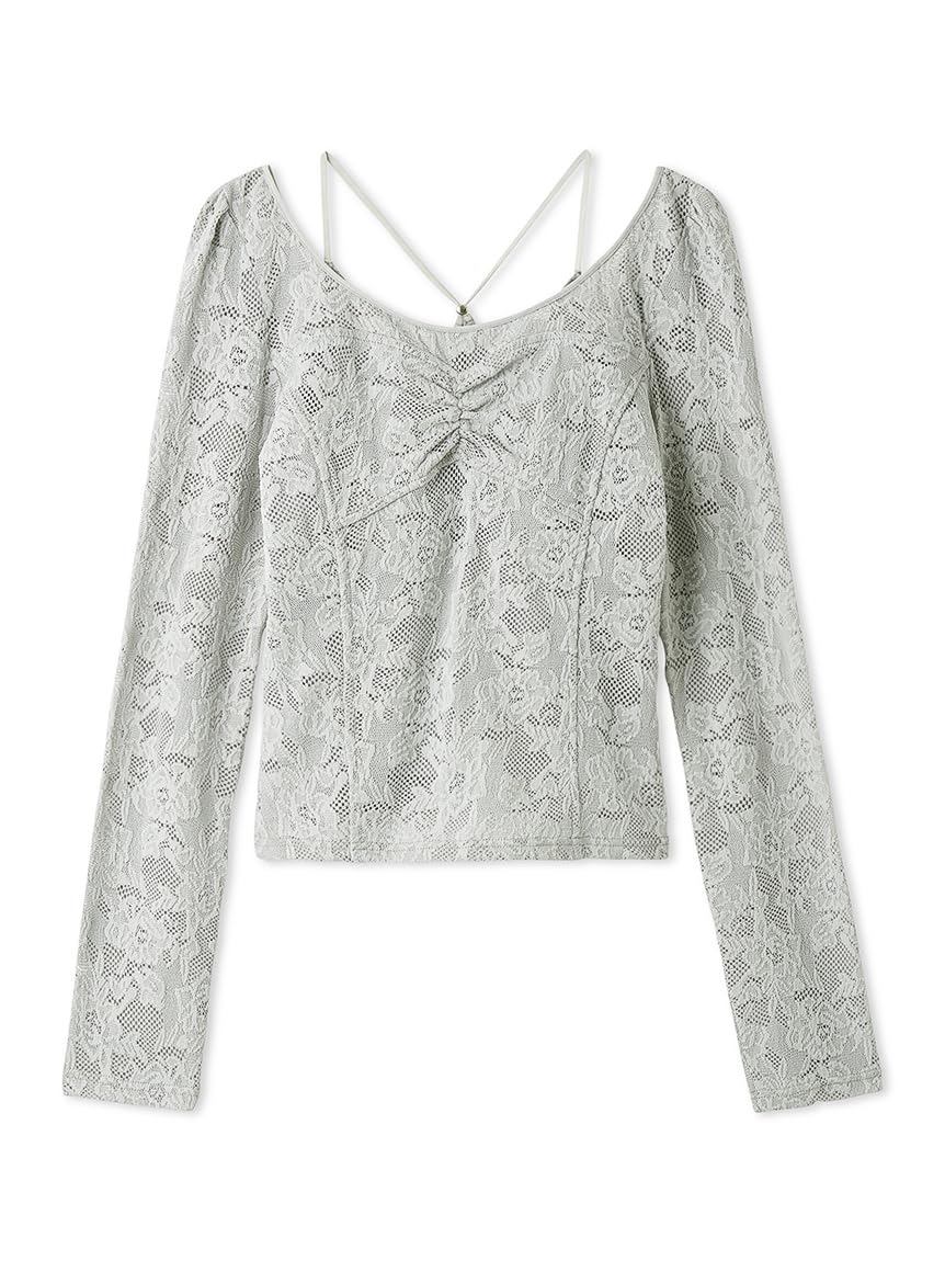 Amazon | [スナイデル] Chacottレース柄編みプルオーバー SWCT251001