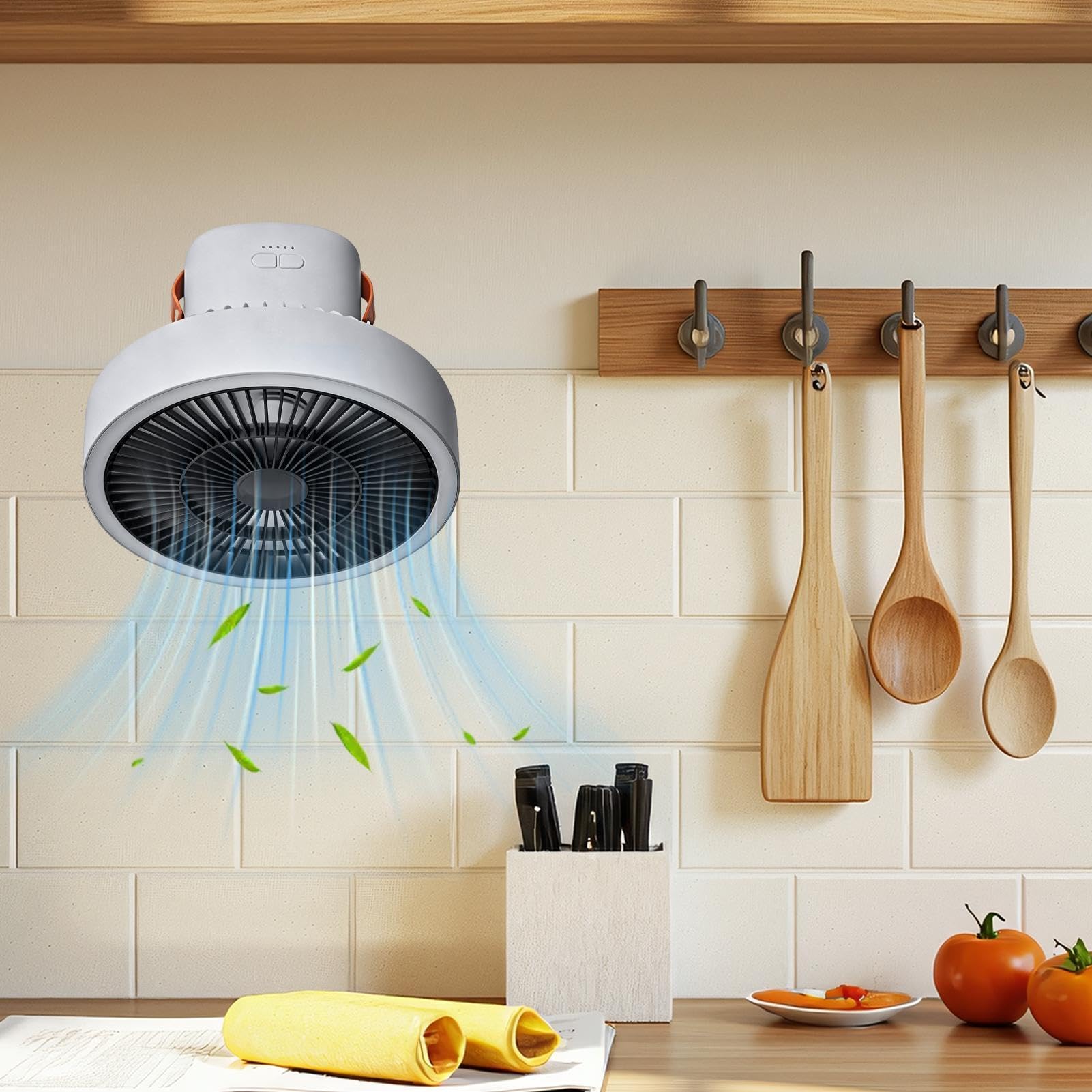 Ventilatore Da Scrivania Dispositivo Portatile Personale Silenzioso 4000 | Ventilatore Portatile Da Tavolo E Parete Per Ufficio, Soggiorno, Camera, Viaggio, Auto, Esterno, Sport