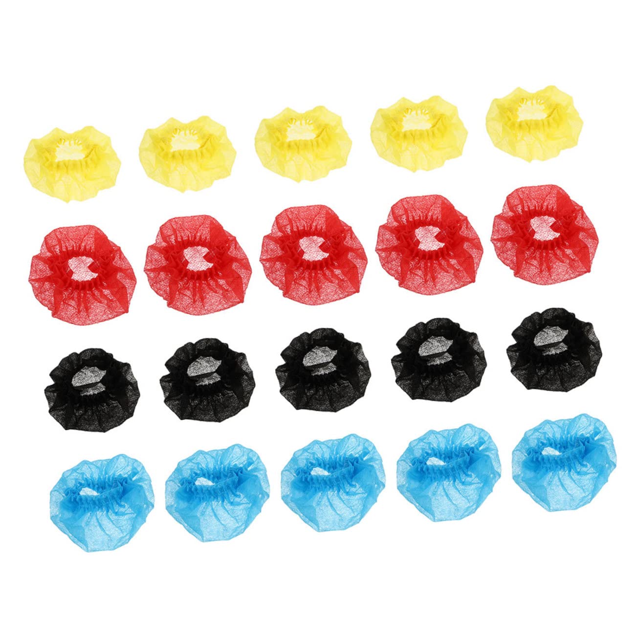 FUNOMOCYA 120Pcs Disposable Non Woven Microphone Covers for Mic Protection Easy to Install for Events Singing Karaoke Each