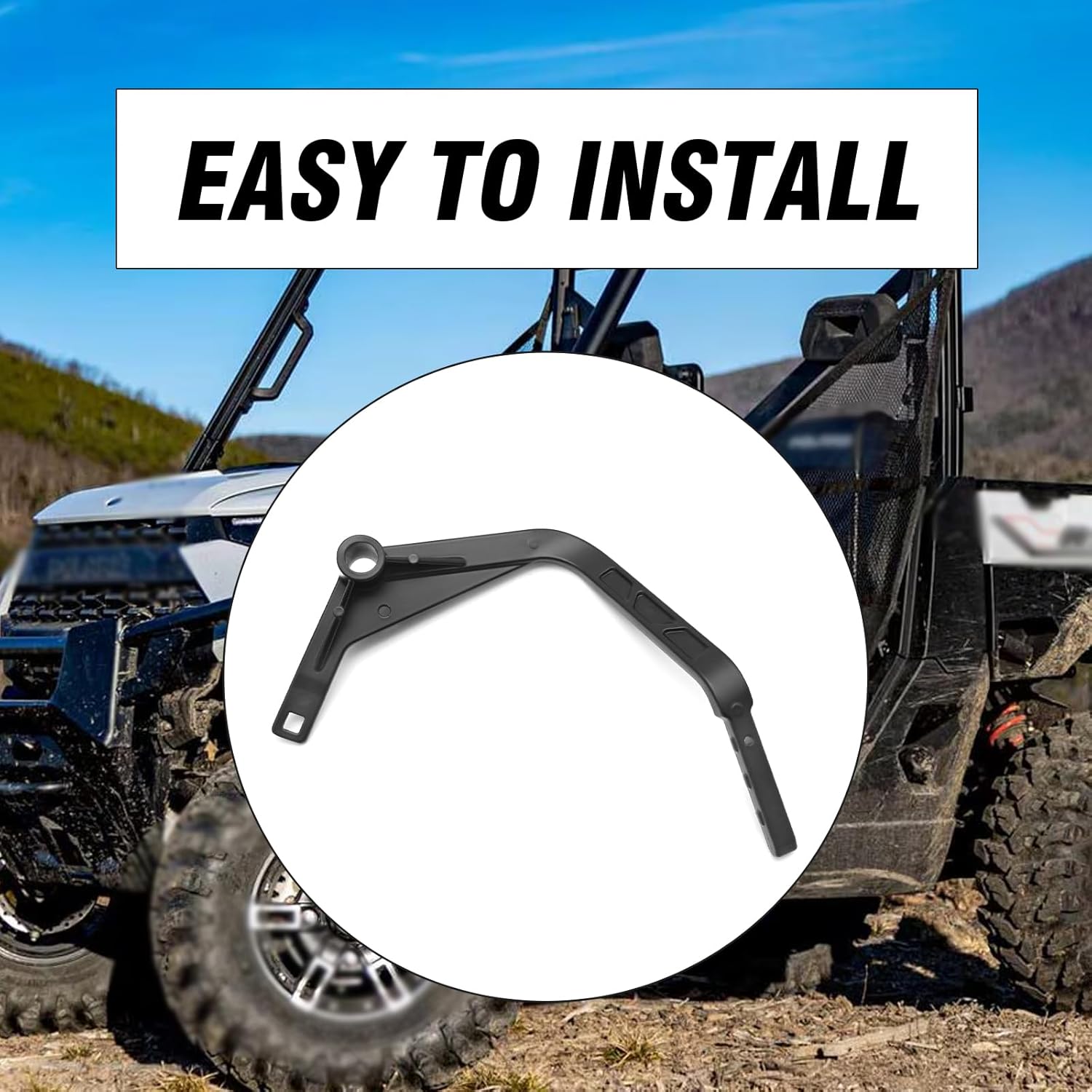 5634266-458 Gear Shift Shifter Lever, Replacement for Polaris Ranger 1000 2018-2021 Replacement for Polaris Pro XD 2019-2020, Replaces 5633821-458 5633821458 5634266458