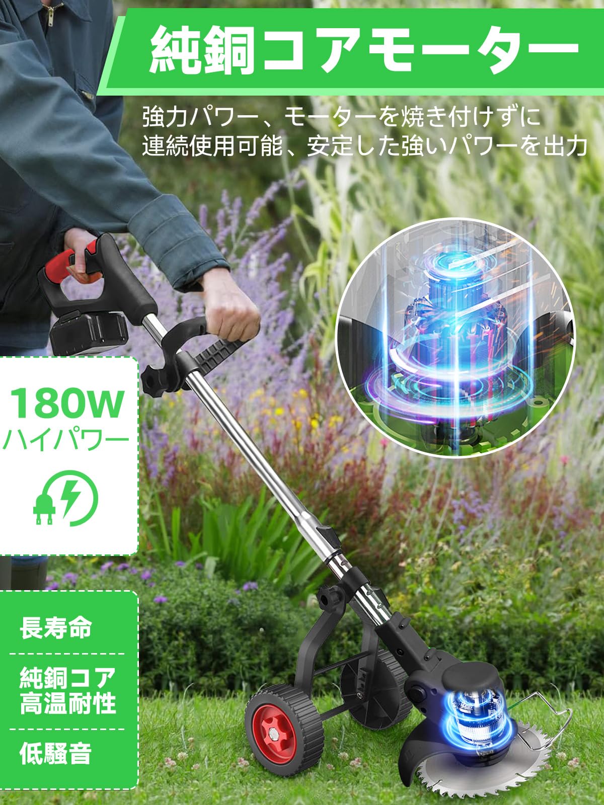 草刈り機 充電式 コードレス 2025最新 大容量バッテリー2個搭載 Amazon.co.jp: 草刈り機 充電式 草刈機 コードレス 【2025最新型