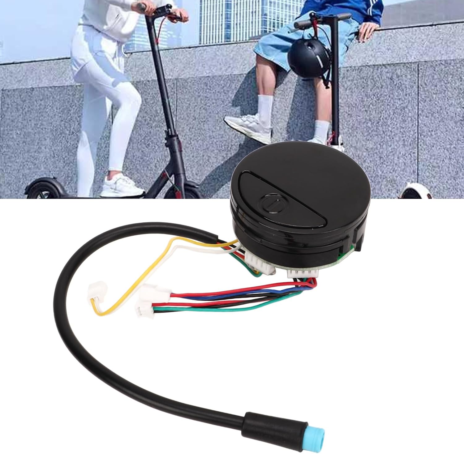 Topyond Electric Scooter Dashboard Bluetooth Dashboard Circuit Board Replacement for Electric Scooter - Repair Parts, Compatible with Ninebot ES2 ES4