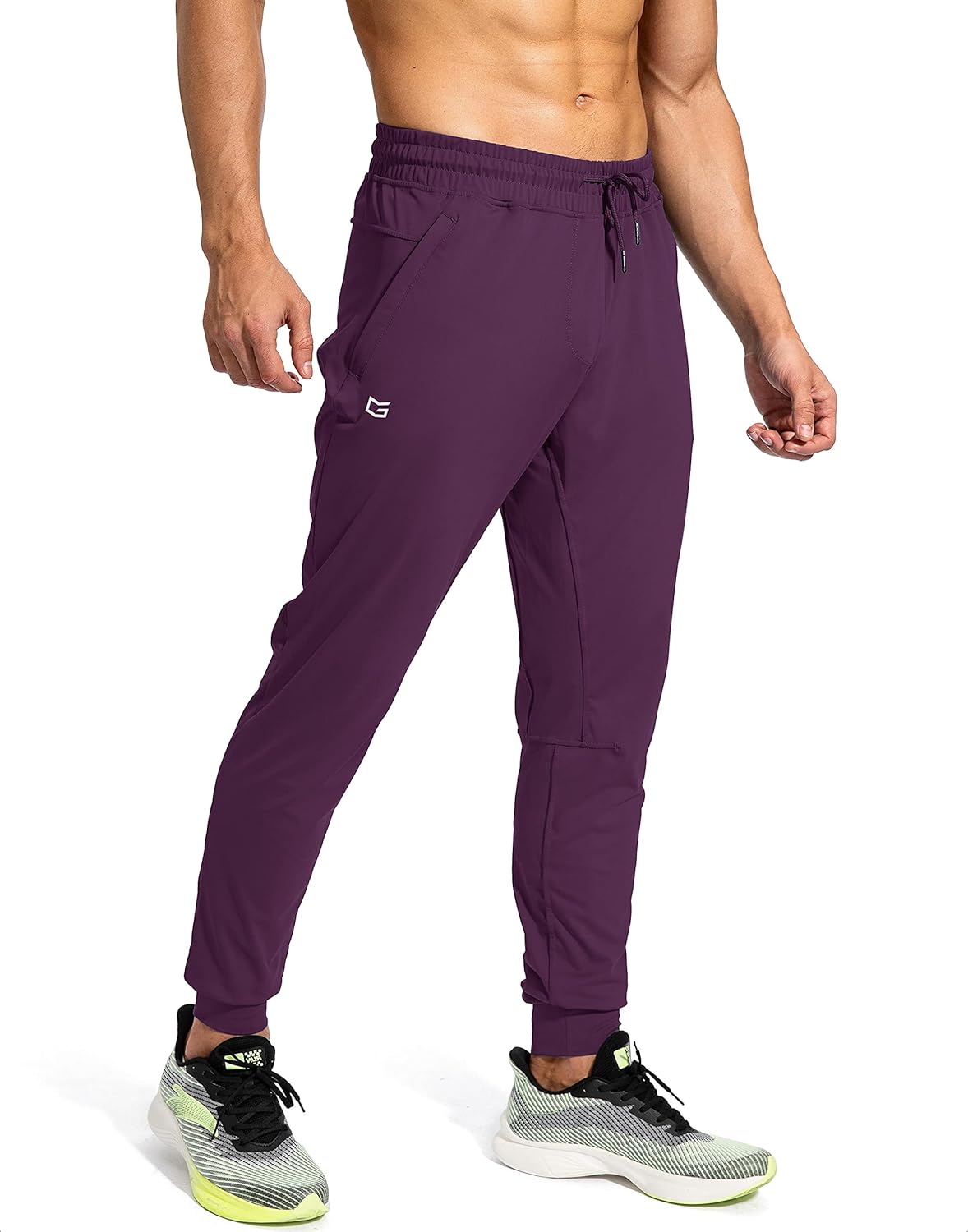 G Gradual Men's Sweatpants with Zipper Pockets Athletic Pants Traning Track Pants Joggers for Men Soccer, Running, Workout - Image 3