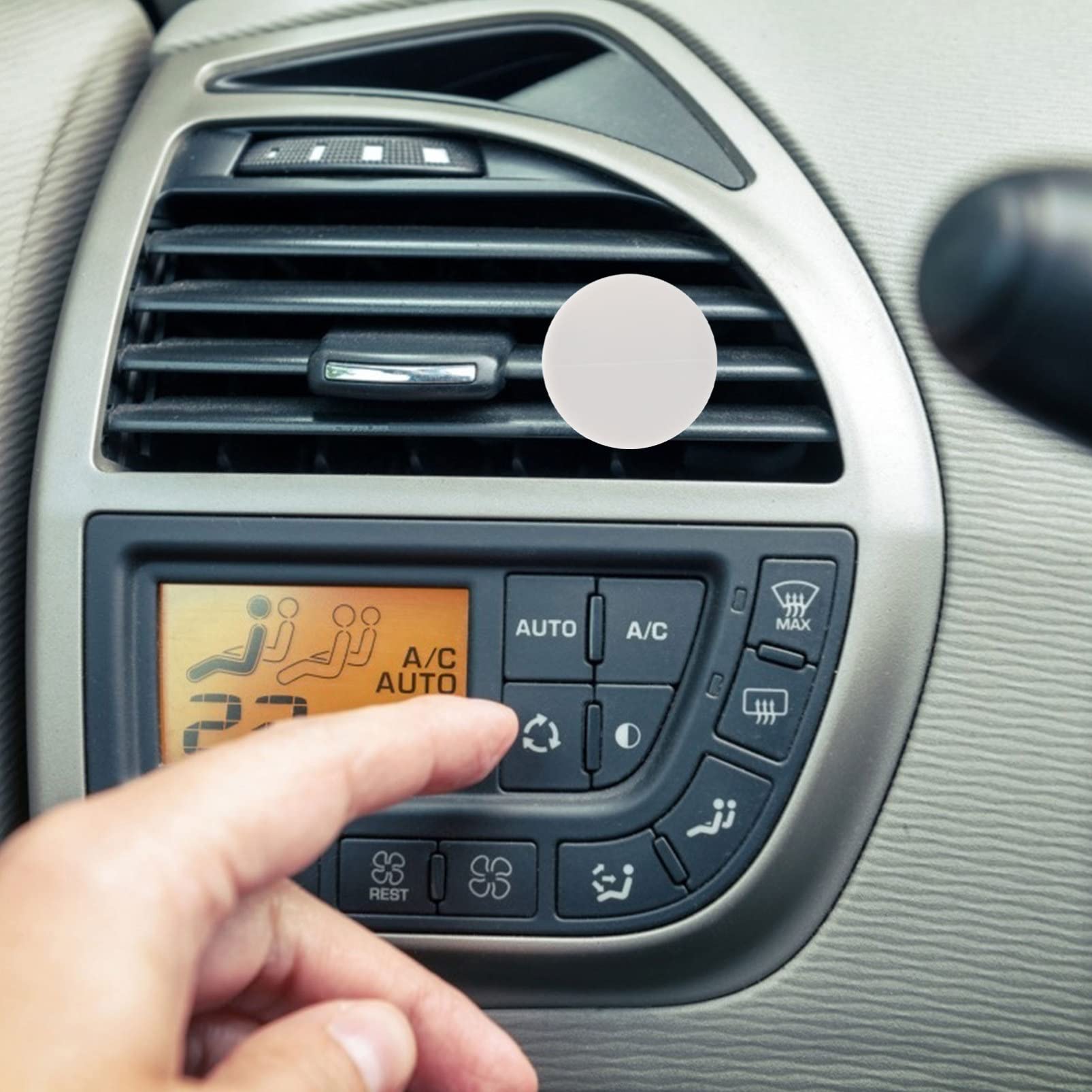GLEAVI 100pezzi Clip Per Ventilazione Auto Clip Fissaggio Profumatori Per Auto Facili Da Installare Design Semplice e Resistente Compatibili Con Ventilazione Di Accessori Decorativi Per