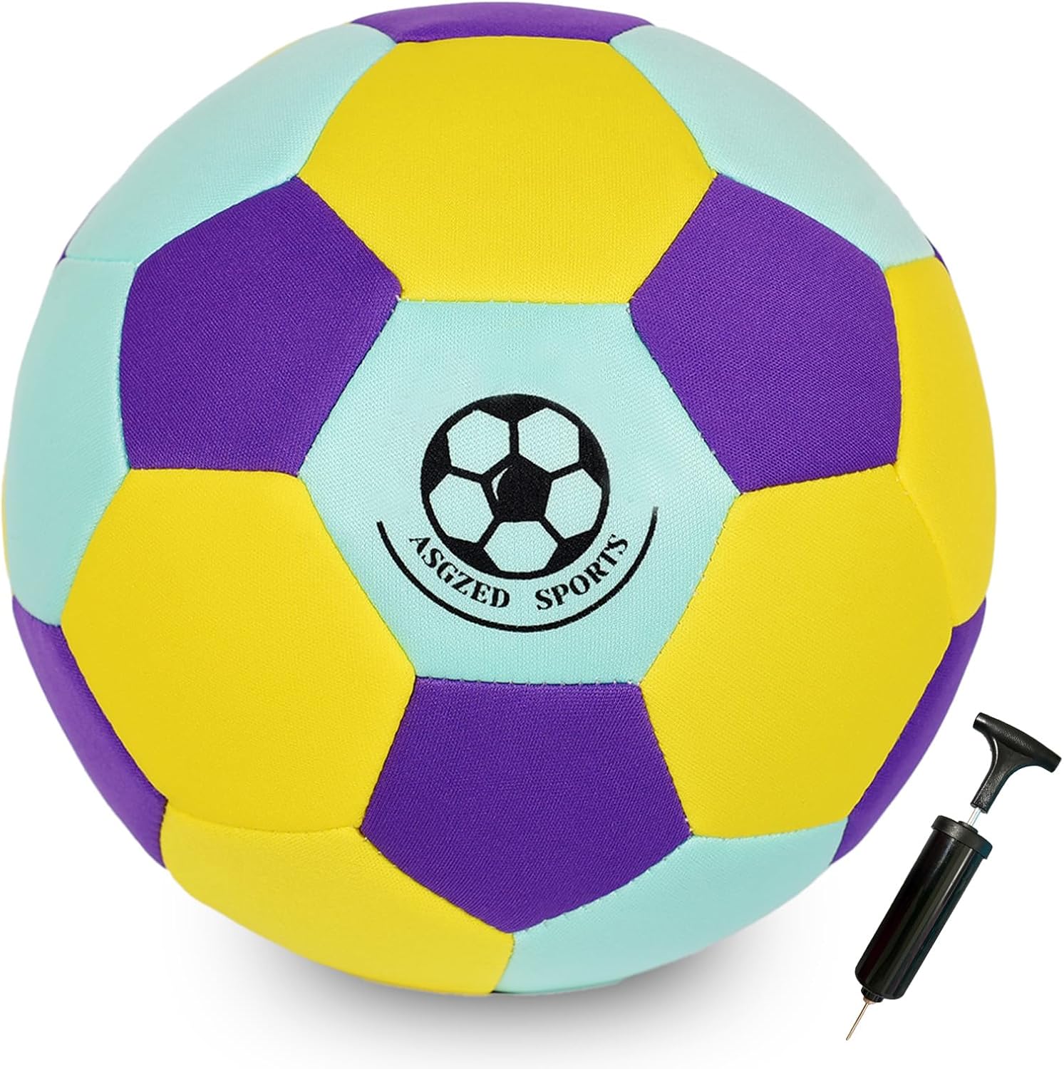 Balón de fútbol suave para interiores, tamaño 4, tela súper suave y silenciosa, regalos para niños de 8 a 12 años, jóvenes principiantes, perfecto