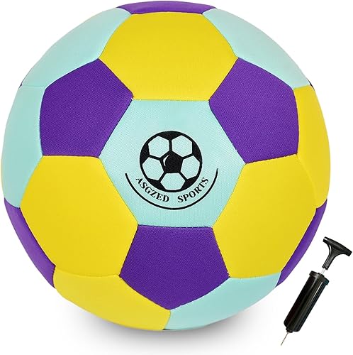 Balón de fútbol suave para interiores, tamaño 4, tela súper suave y silenciosa, regalos para niños de 8 a 12 años, jóvenes principiantes, perfecto