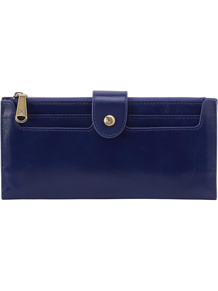 Red HOBO Dunn Continental Wallet