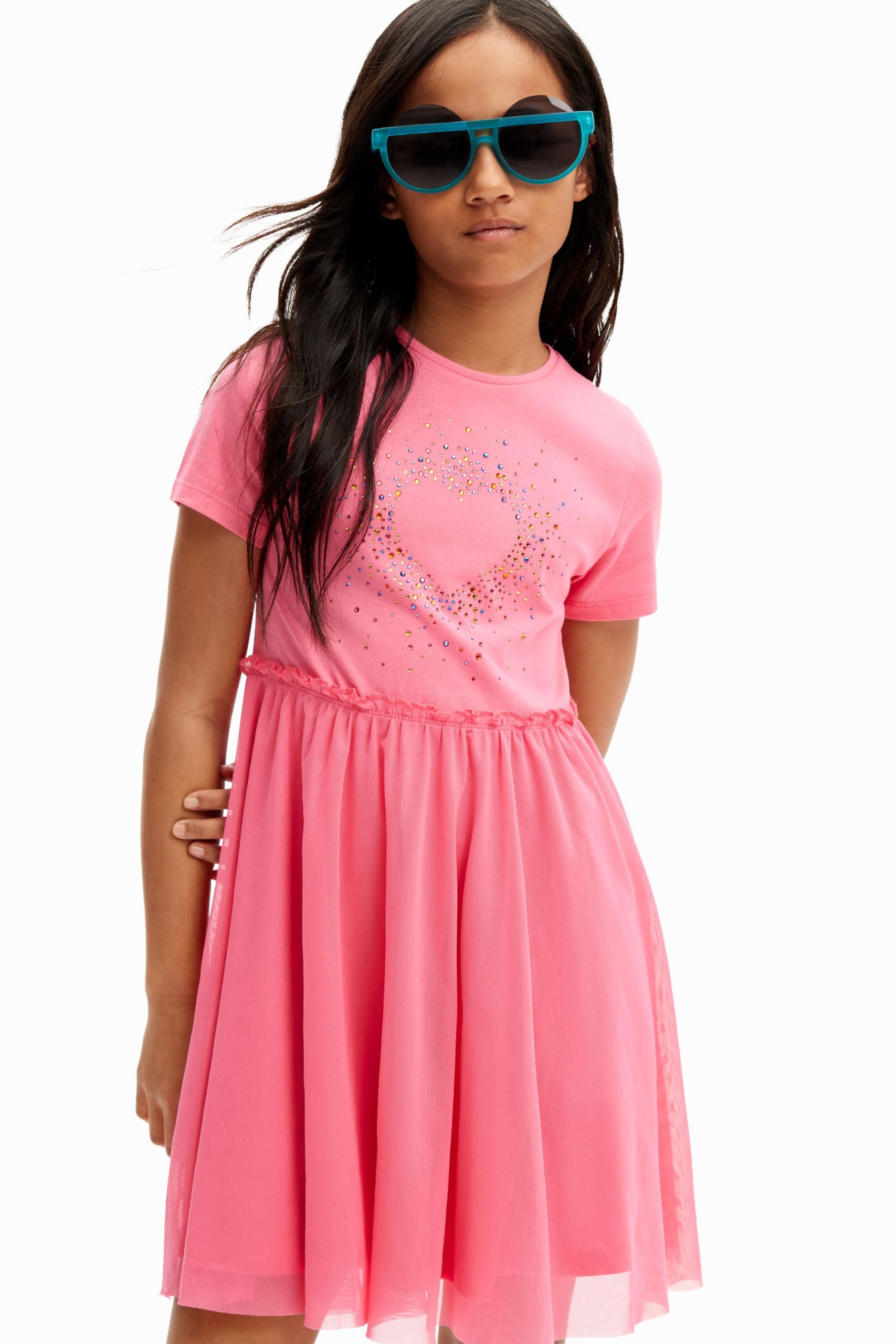 Desigual Vest_Aitana Vestido para Niñas