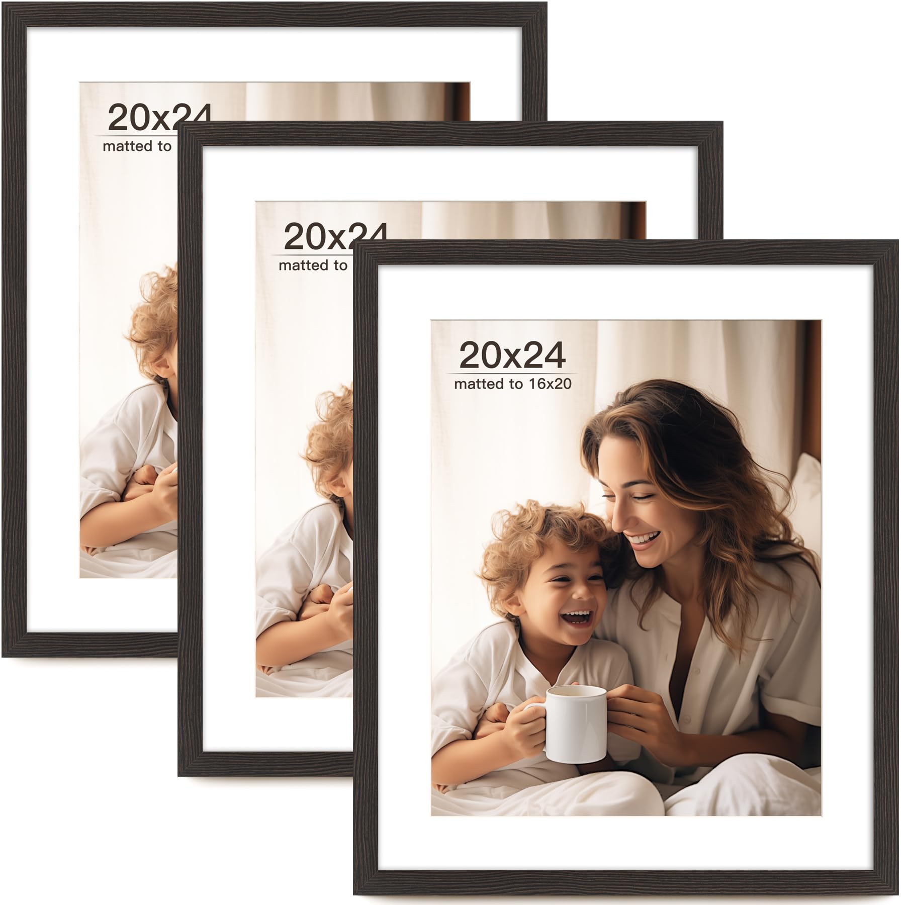Amazon.com - FinalFind 20x24 Picture Frame with Mat for 16x20 Set