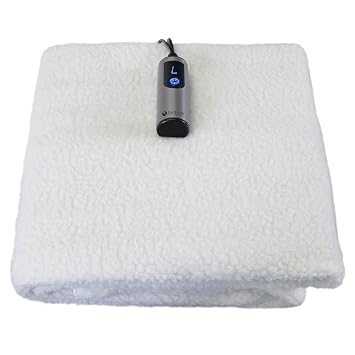 EARTHLITE Massage Table Warmer & Fleece Pad 2in1, ETL Certified, 3 Heat Settings, 13ft Cord/Heating Pad /