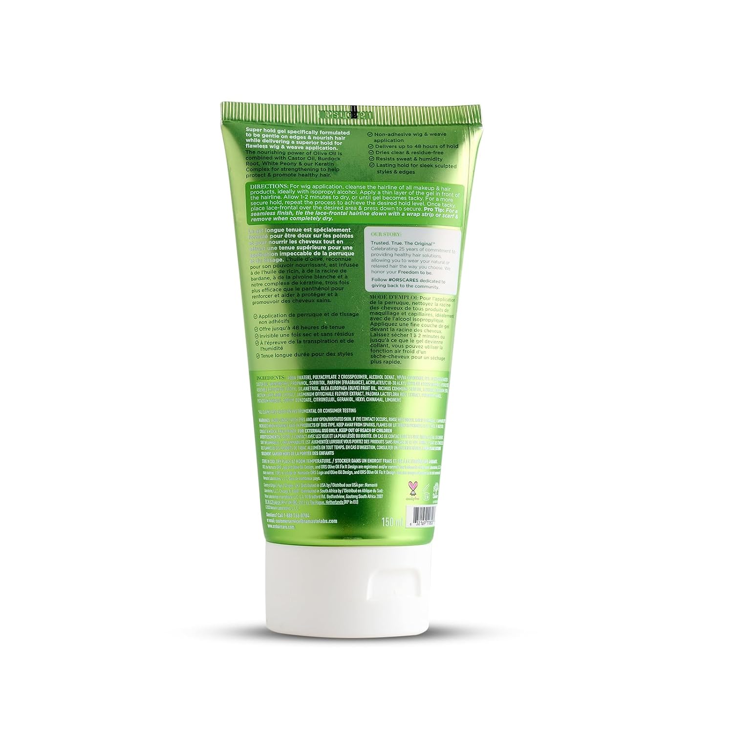 ORS Olive Oil FIX-IT Grip Gel Ultra Hold with Castor Oil For Strengthening 5 Ounces (1)