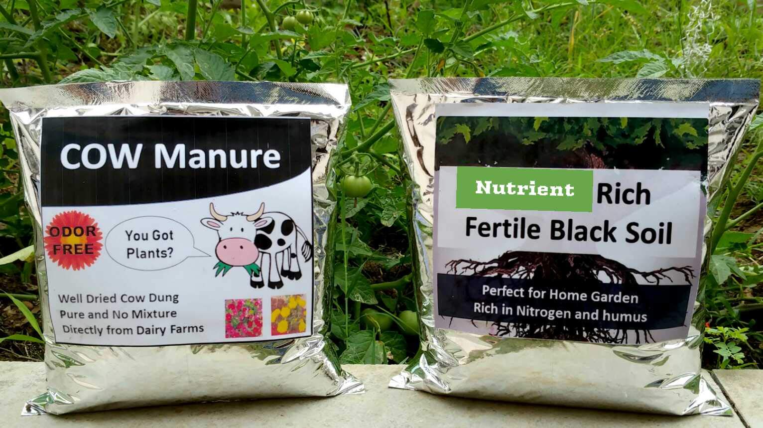 Shiviproducts Fertile Nutrient Rich Black Soil and Dried Cow Manure for Plants and Seed Germination (2.5 Kg + 2 Kg) (B07P7L13PT) Amazon Price History, Amazon Price Tracker