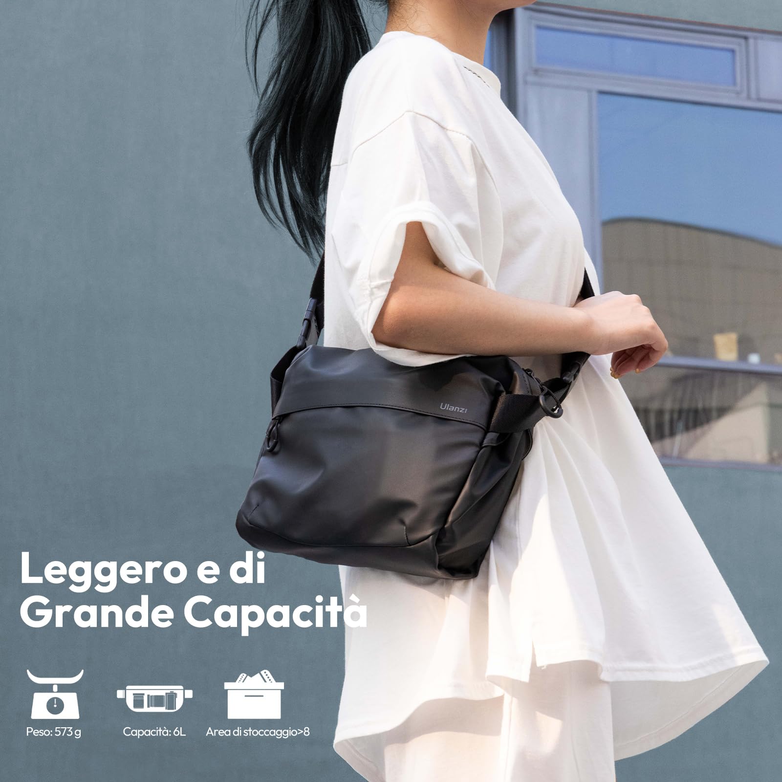 VIJIM Borsa Fotografica, Borsa per Macchina Fotografica Impermeabile